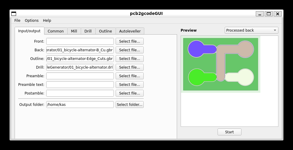 WSL2 Ubuntu 22.04.4 LTS 上で pcb2gcodeGUI のインストール手順
